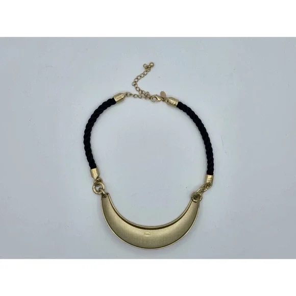 VINTAGE Chico's Fashion Statement Gold Toned Necklace -‎ 24" Excellent Condition - Picture 3 of 9